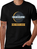 Total Solar Eclipse T-Shirt - One Month Away