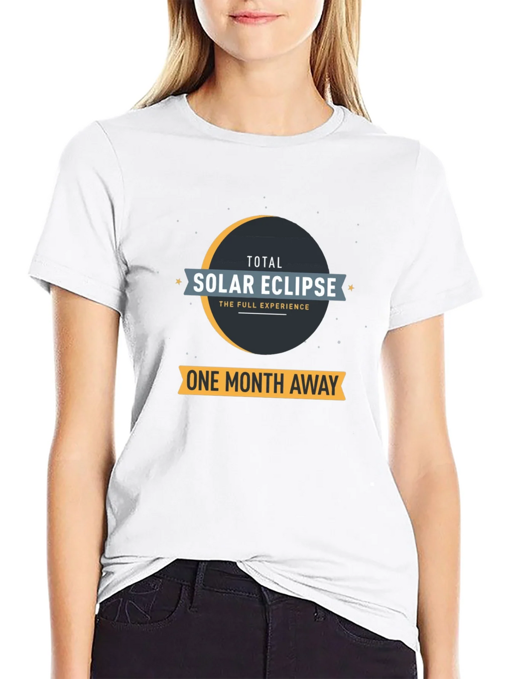 Total Solar Eclipse T-Shirt - One Month Away