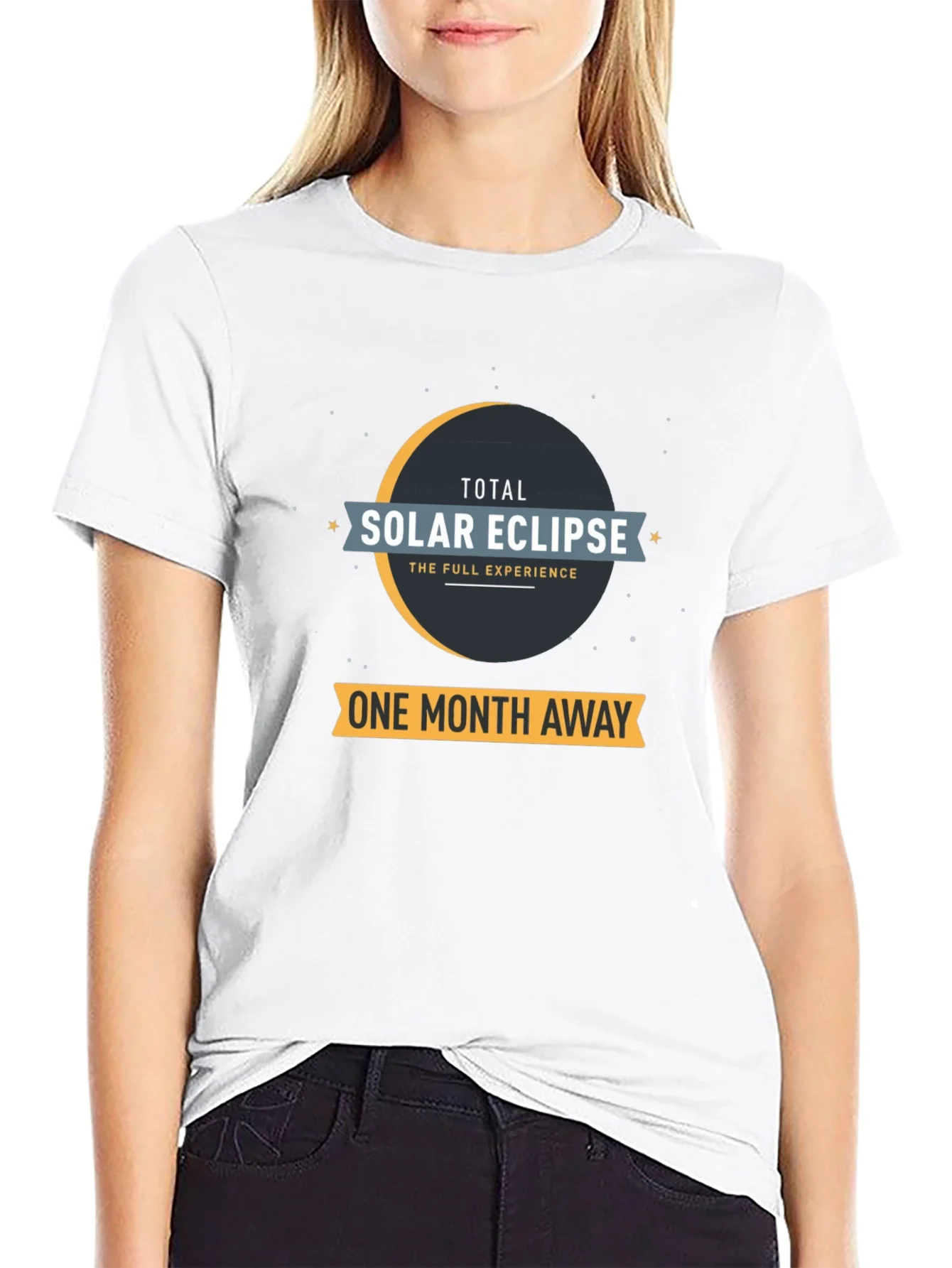 Total Solar Eclipse T-Shirt - One Month Away