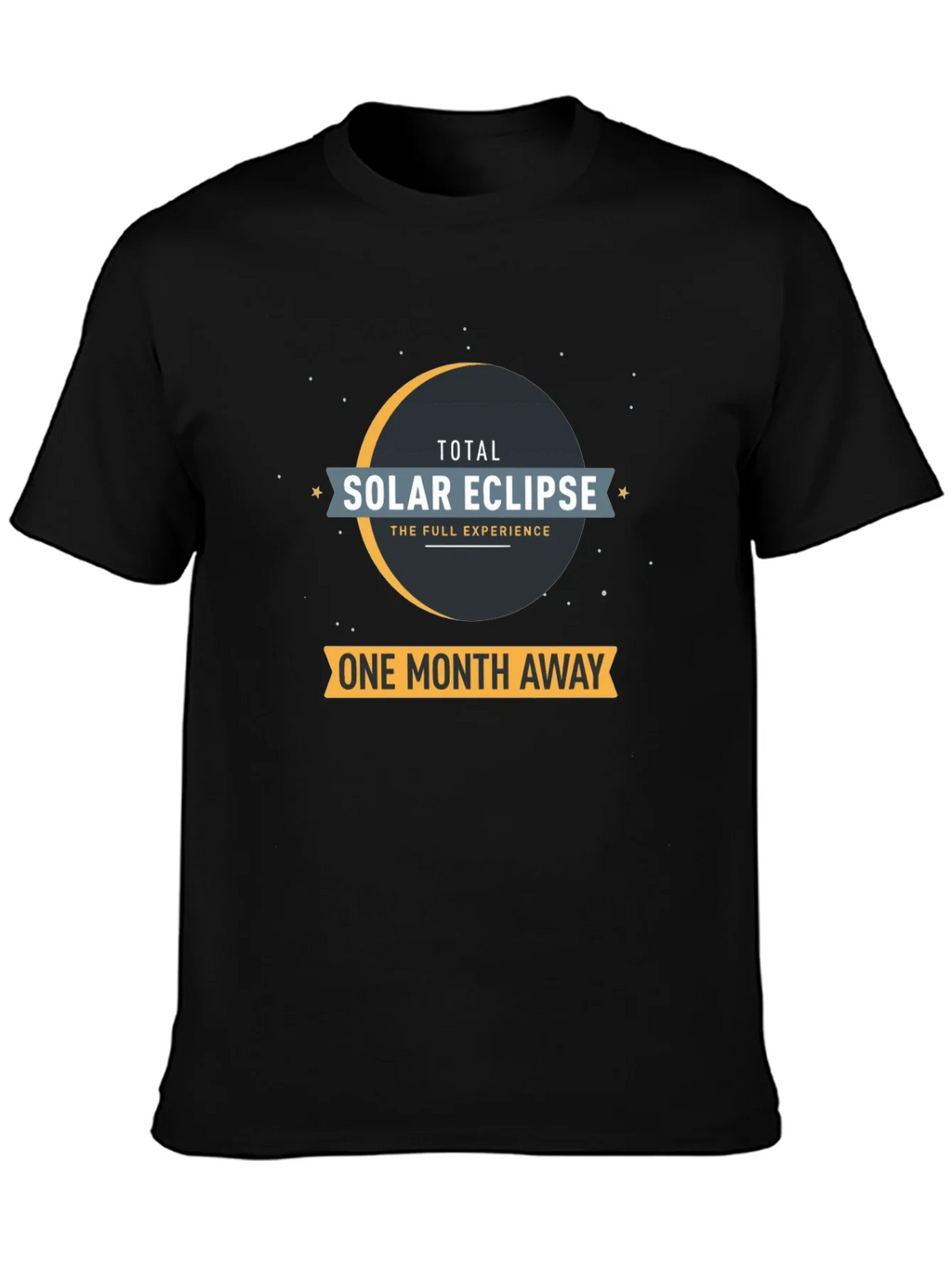 Total Solar Eclipse T-Shirt - One Month Away