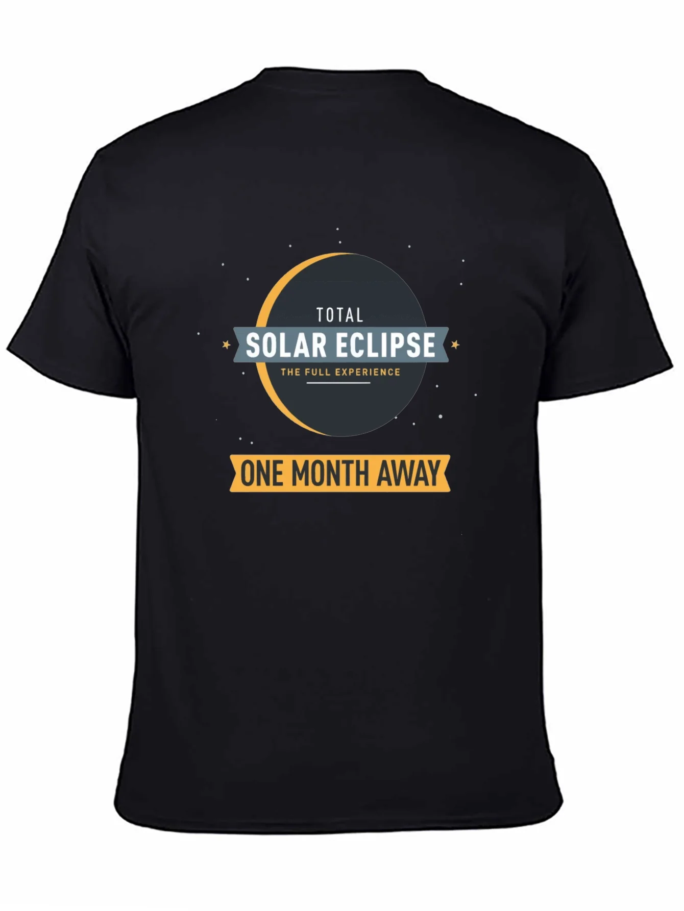 Total Solar Eclipse T-Shirt - One Month Away