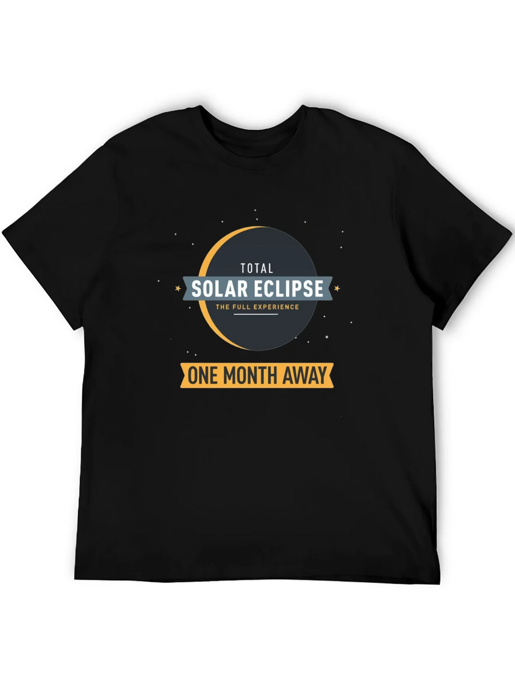 Total Solar Eclipse T-Shirt - One Month Away