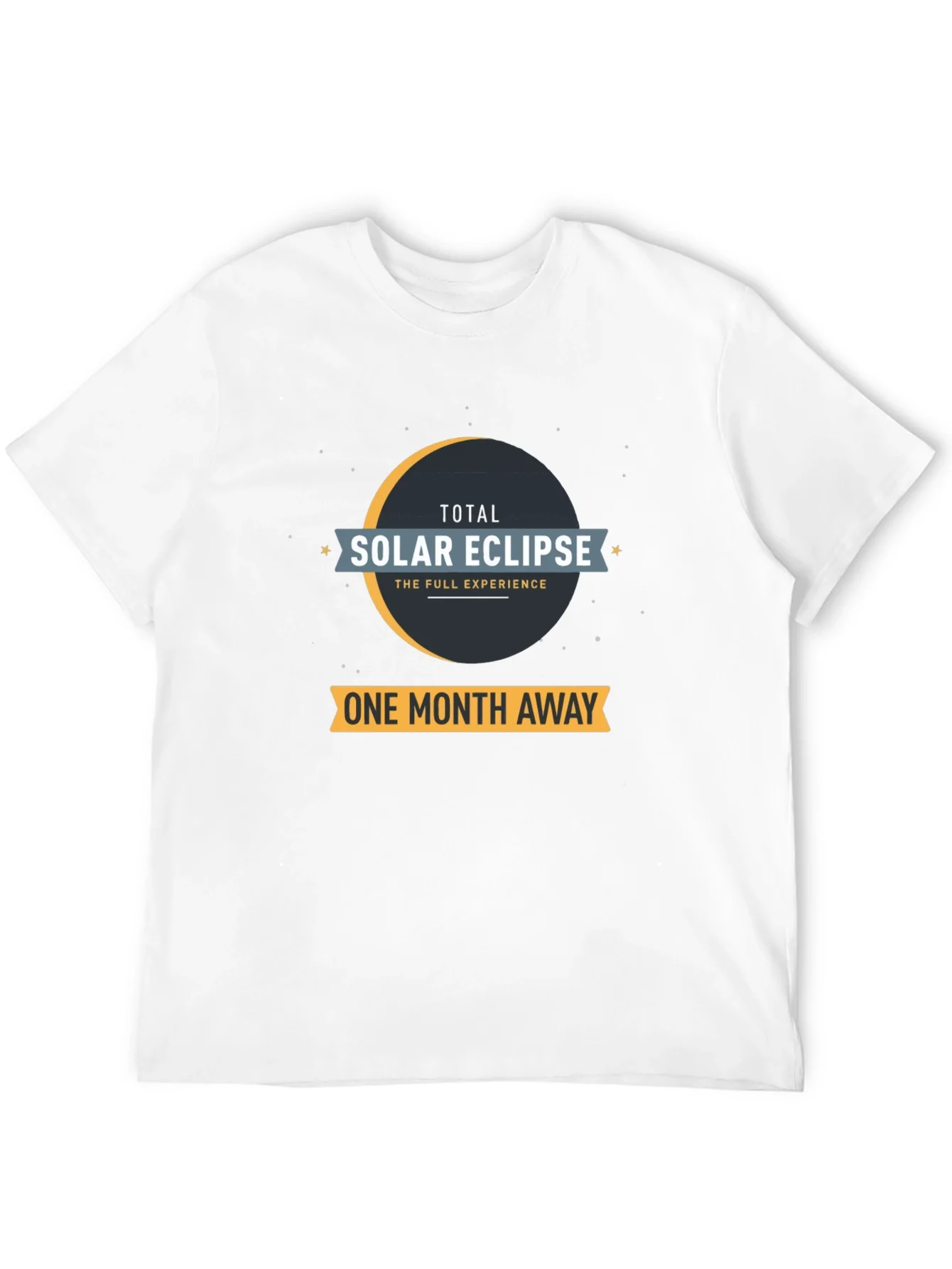 Total Solar Eclipse T-Shirt - One Month Away