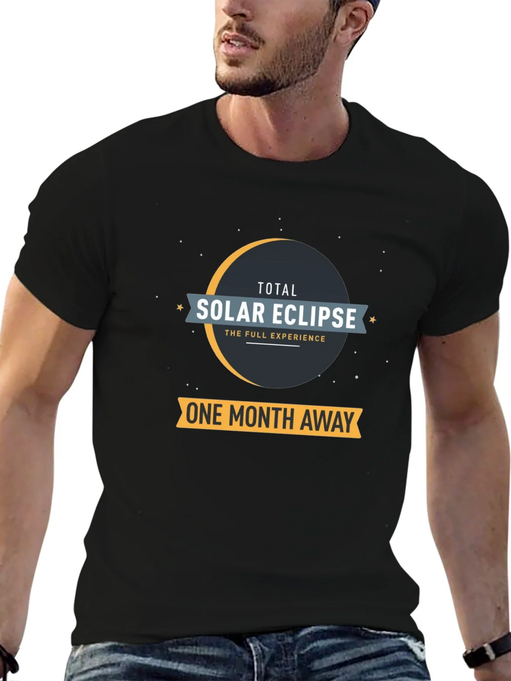 Total Solar Eclipse T-Shirt - One Month Away
