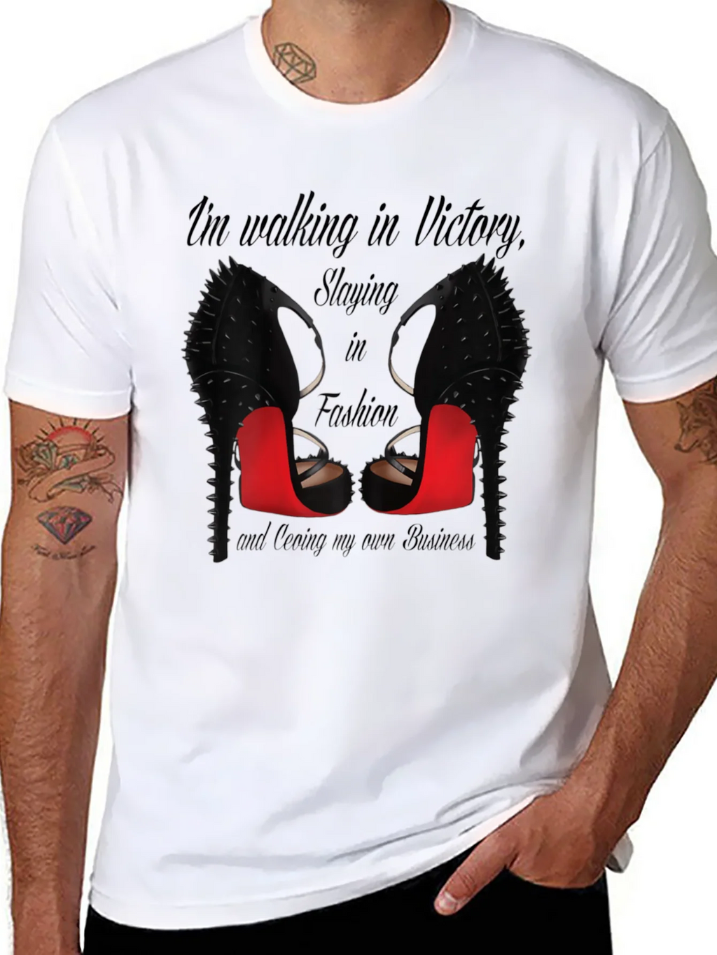 Statement Tee: Victory Fashion Business