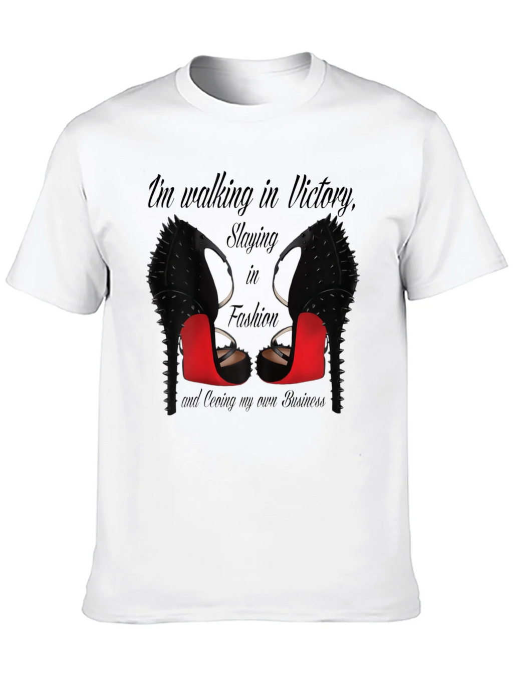 Statement Tee: Victory Fashion Business