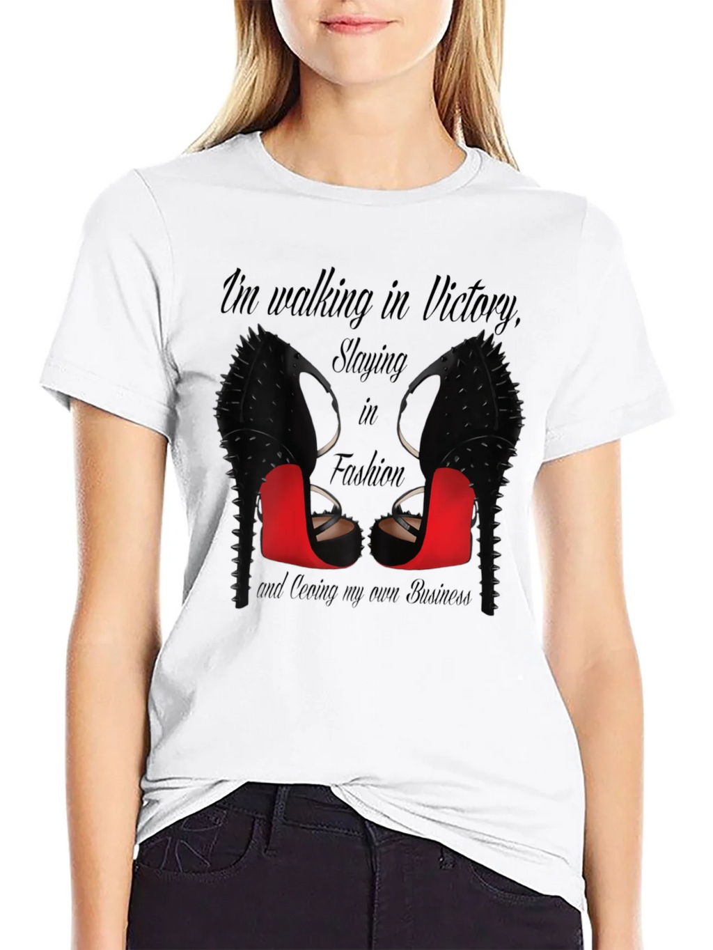 Statement Tee: Victory Fashion Business