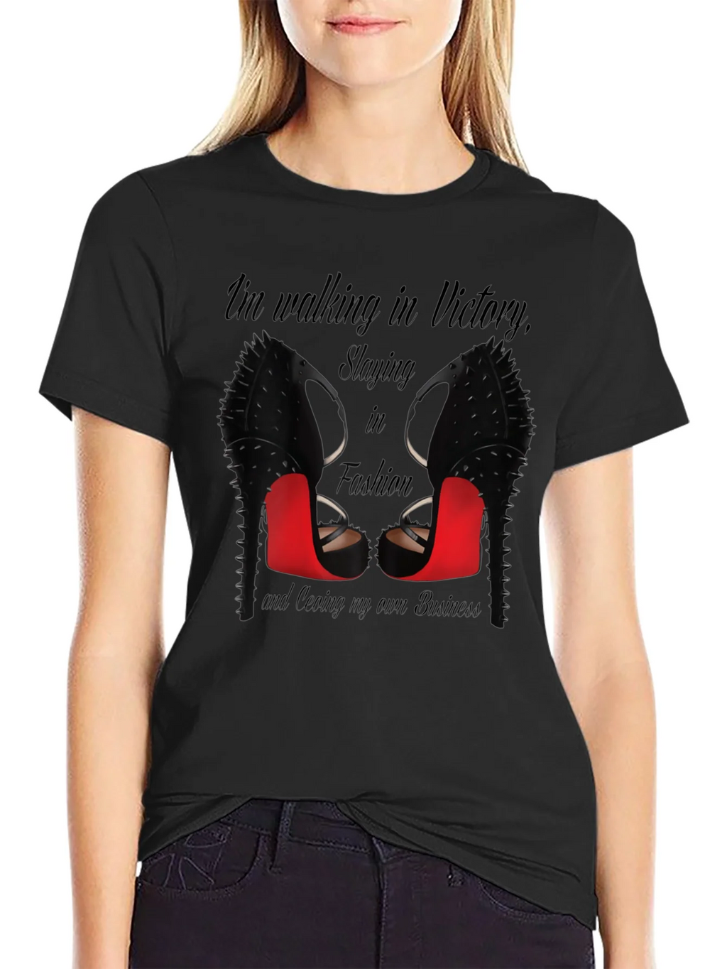 Statement Tee: Victory Fashion Business