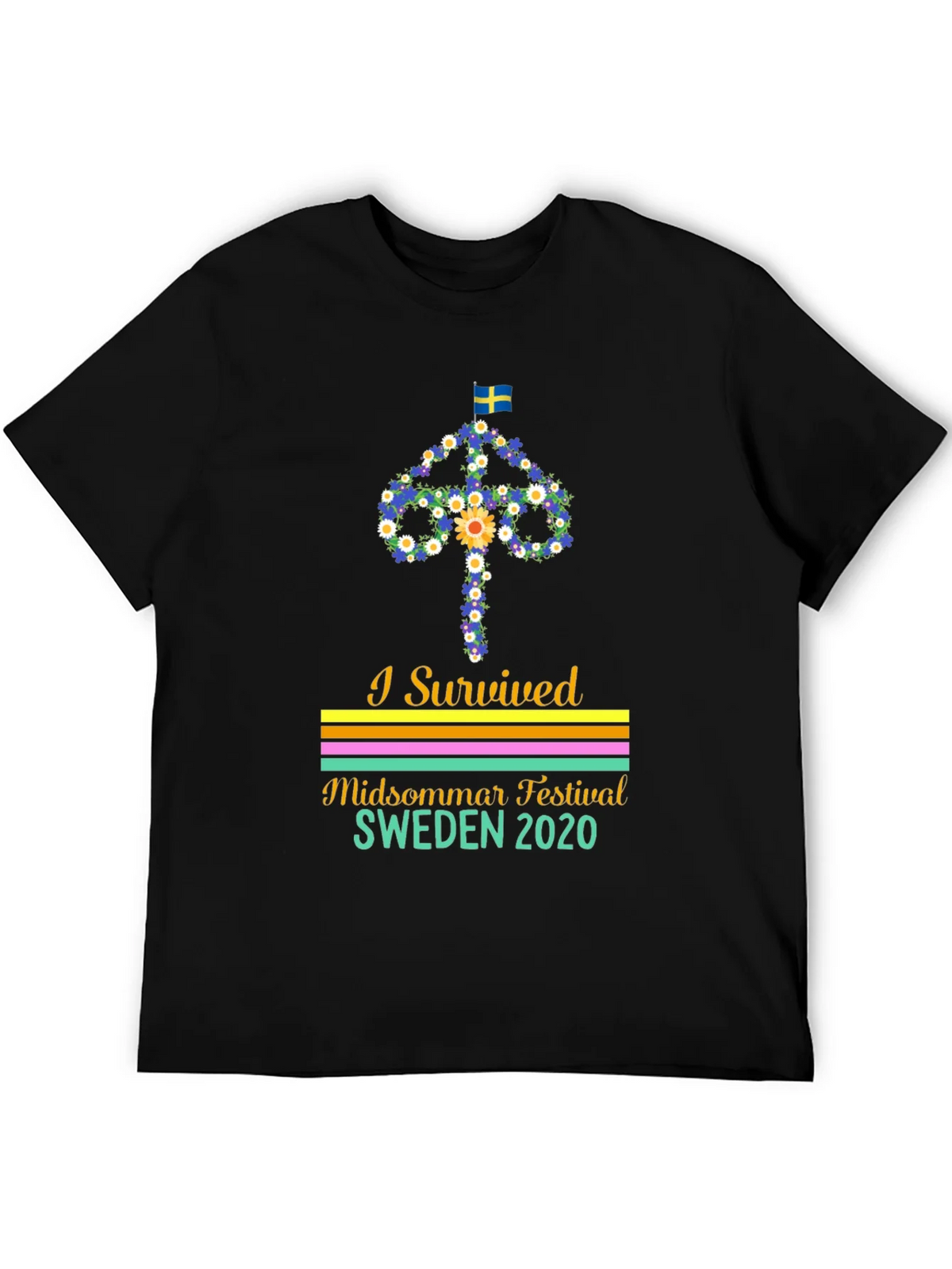 I Survived Sweden Midsommar Festival 2020 T-Shirt