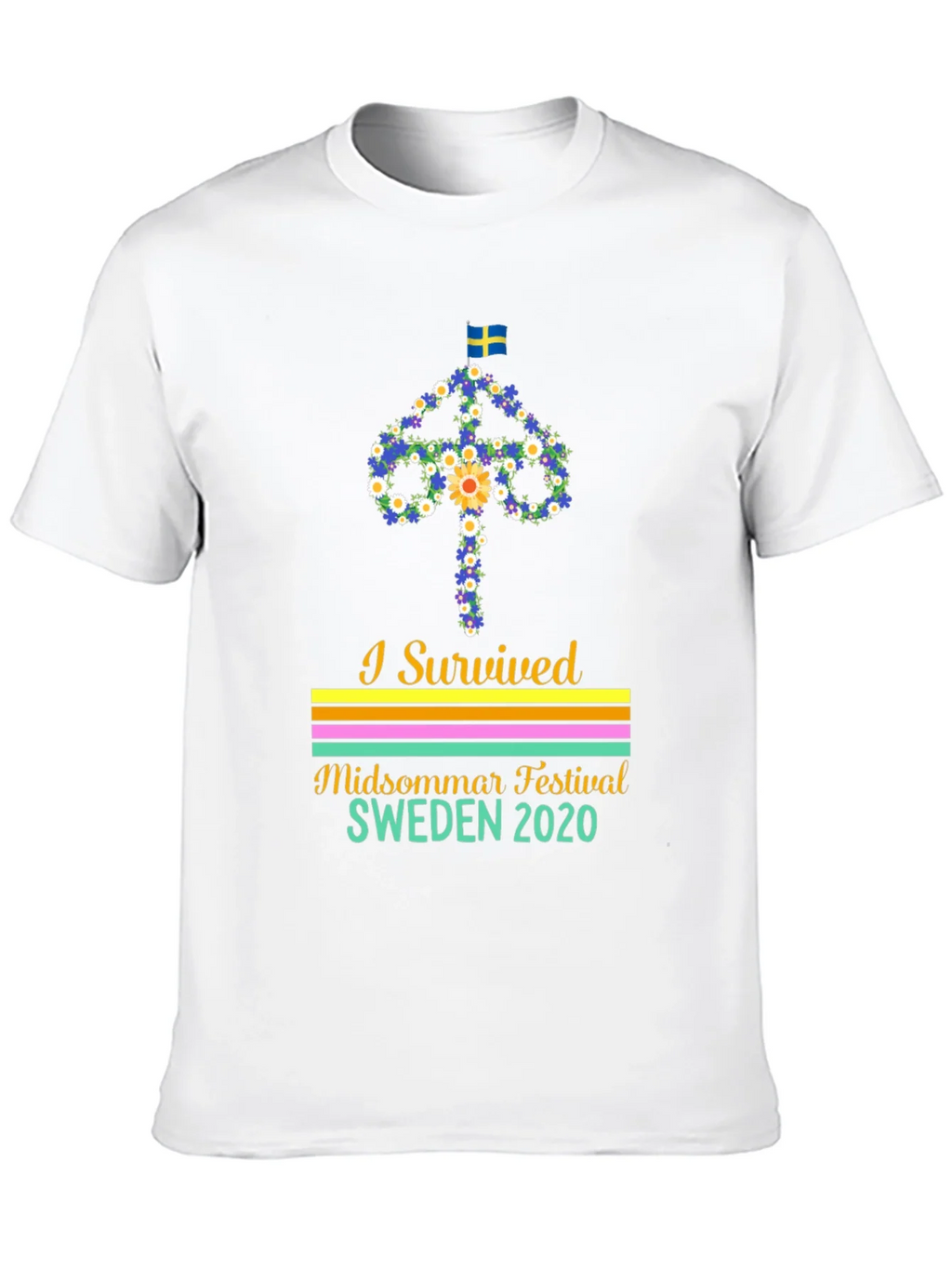 I Survived Sweden Midsommar Festival 2020 T-Shirt