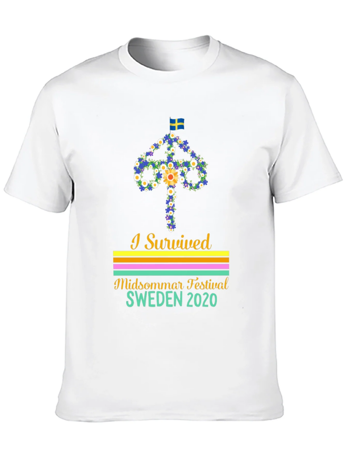 I Survived Sweden Midsommar Festival 2020 T-Shirt