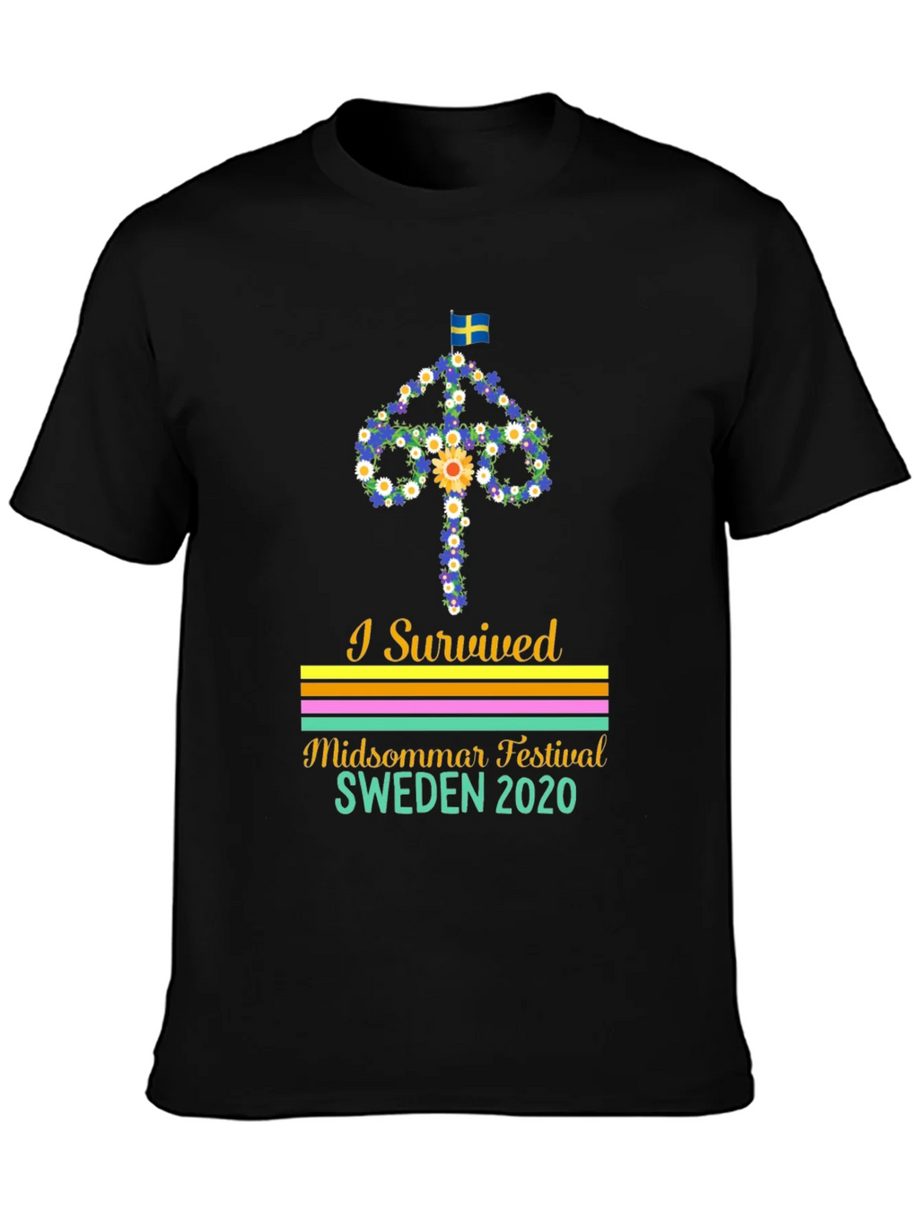 I Survived Sweden Midsommar Festival 2020 T-Shirt
