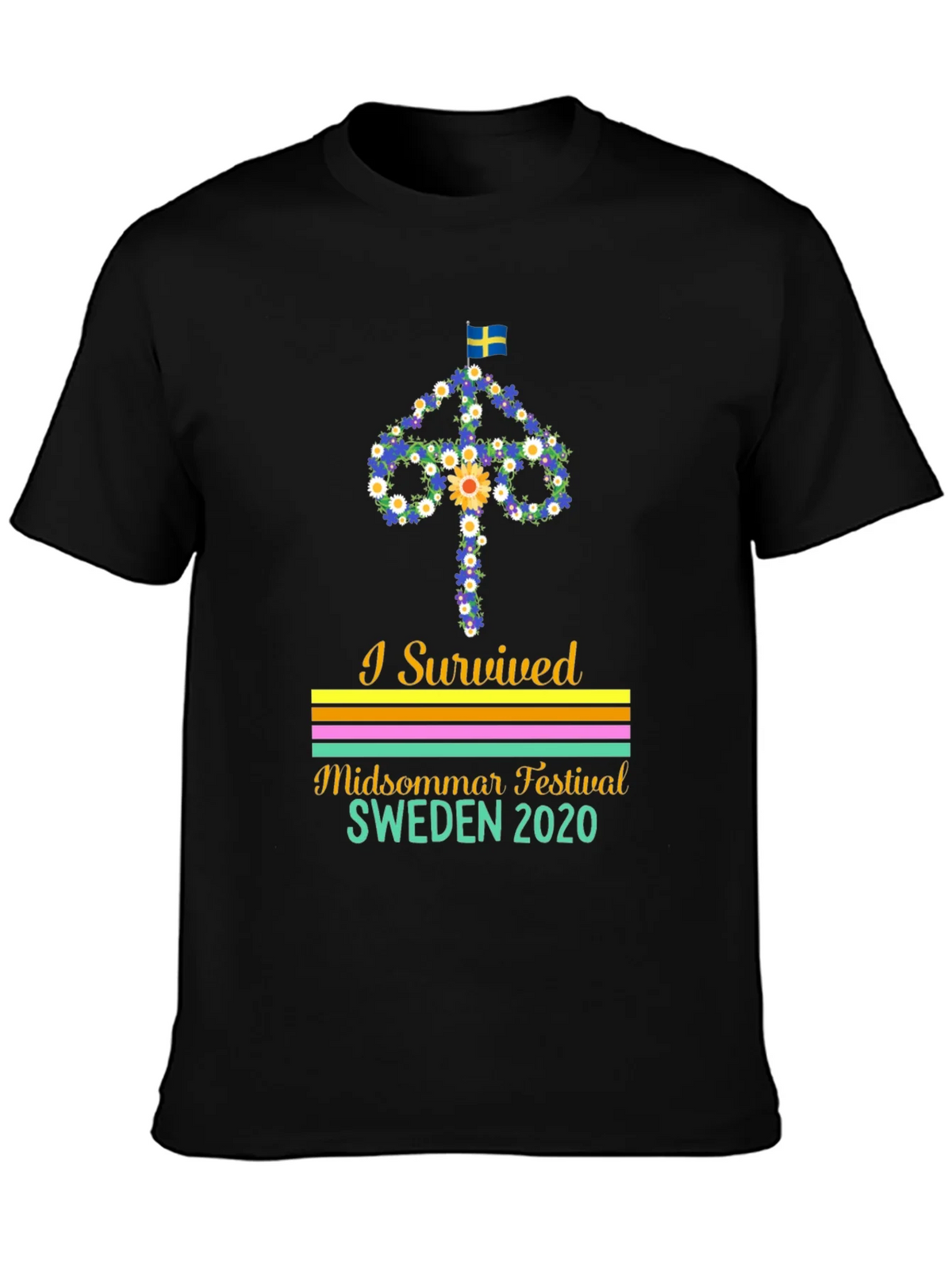 I Survived Sweden Midsommar Festival 2020 T-Shirt