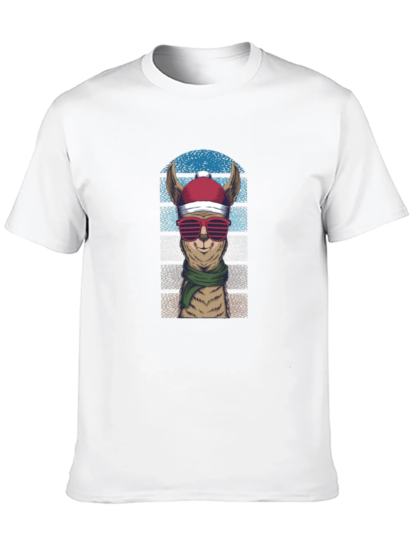 Llama Christmas T-Shirt: Festive Holiday Apparel