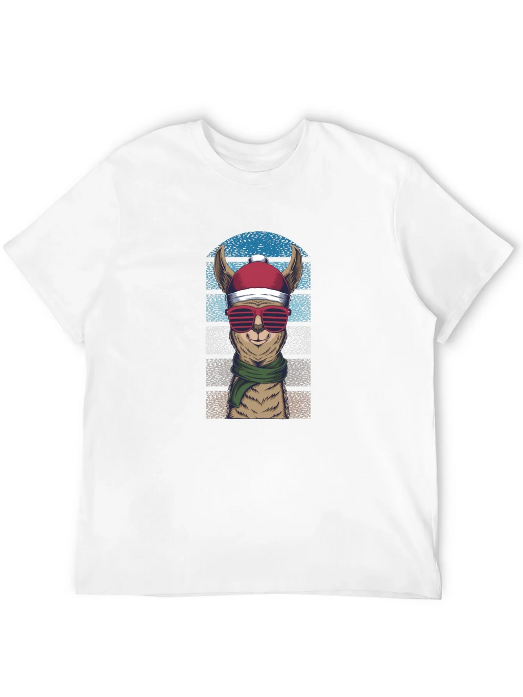 Llama Christmas T-Shirt: Festive Holiday Apparel