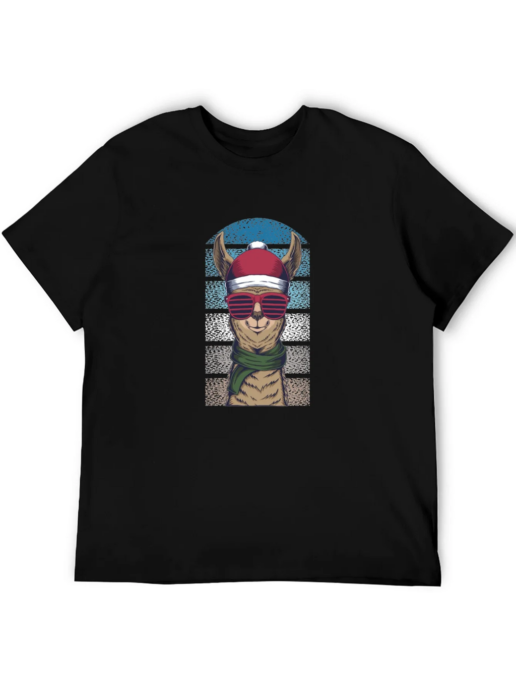 Llama Christmas T-Shirt: Festive Holiday Apparel