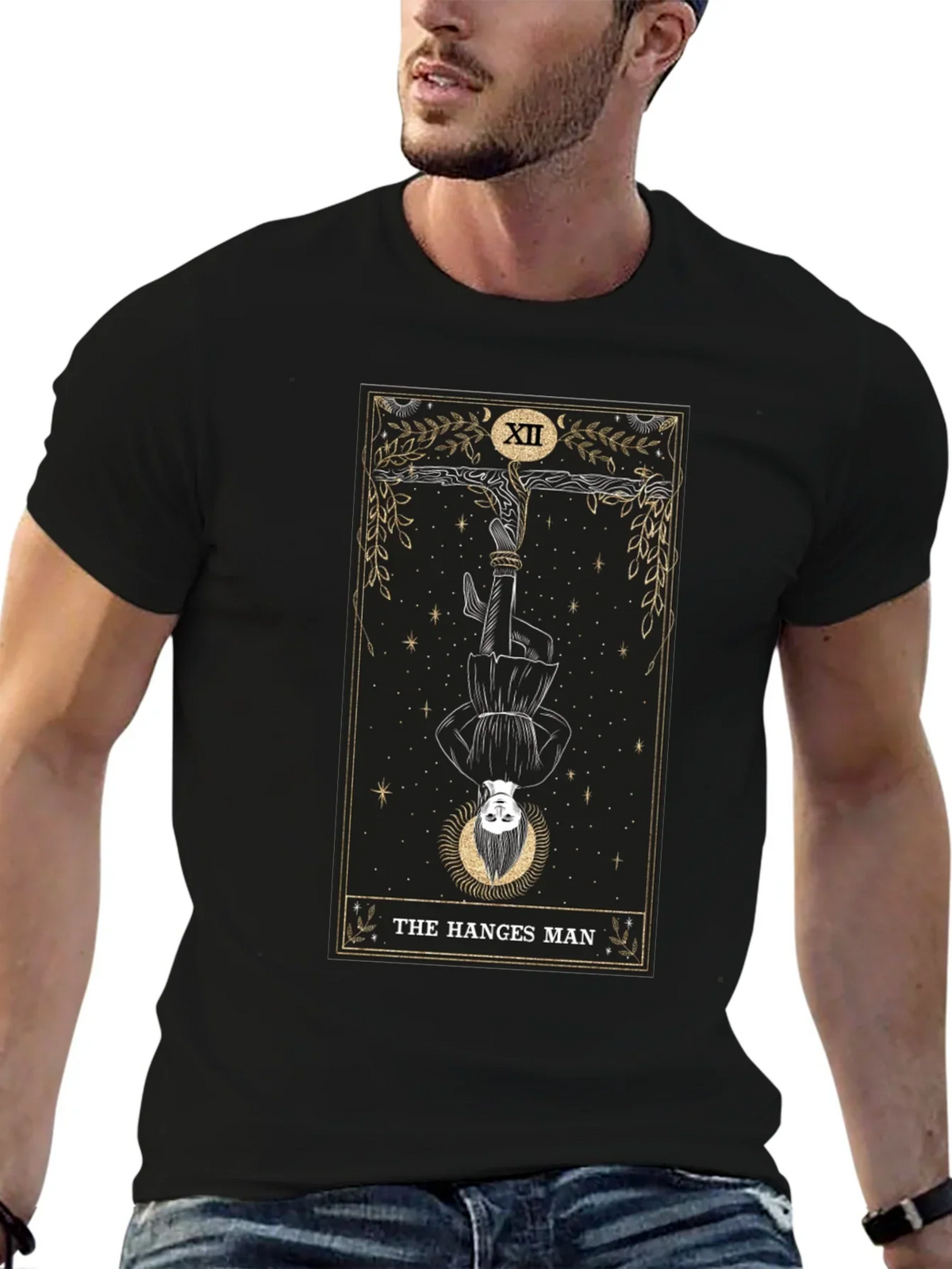 The Hanged Man Tarot Card T-Shirt