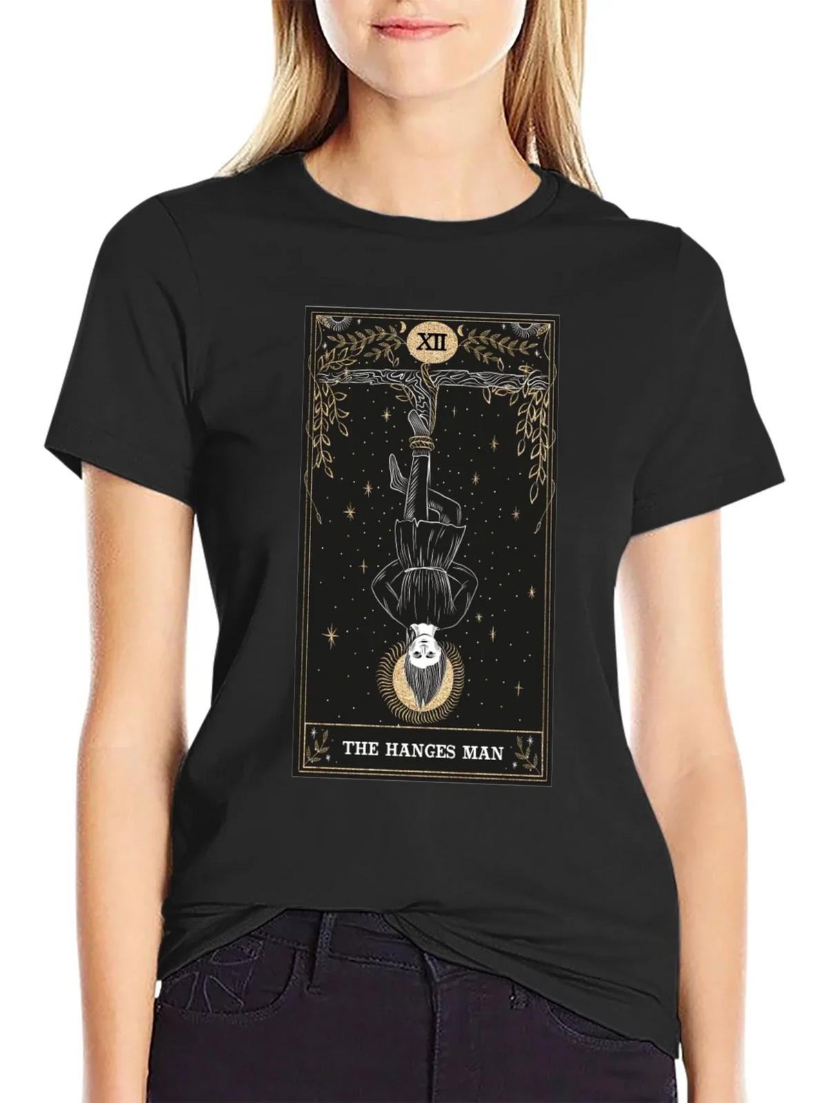 The Hanged Man Tarot Card T-Shirt