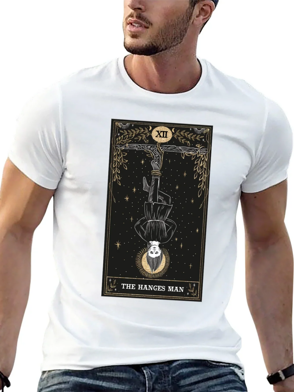 The Hanged Man Tarot Card T-Shirt