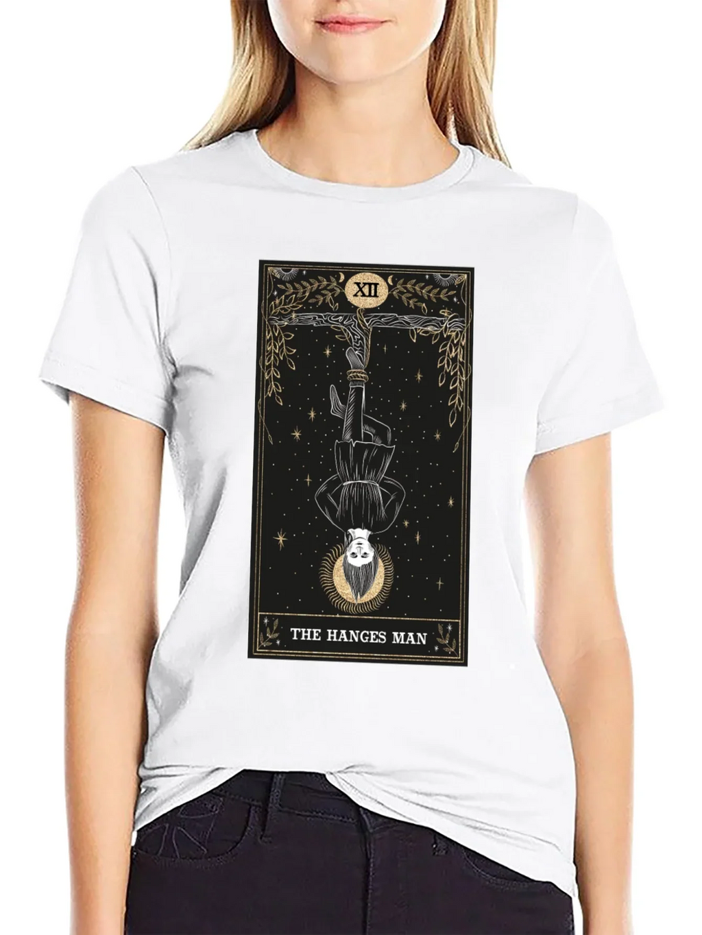 The Hanged Man Tarot Card T-Shirt
