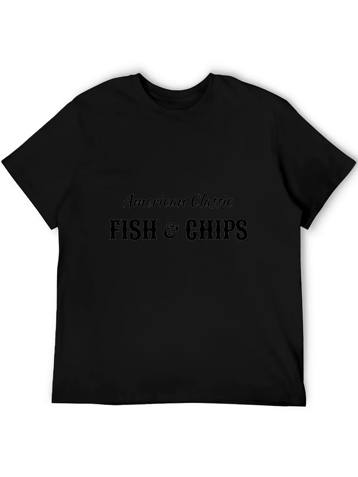 American Classic Fish & Chips Graphic T-Shirt