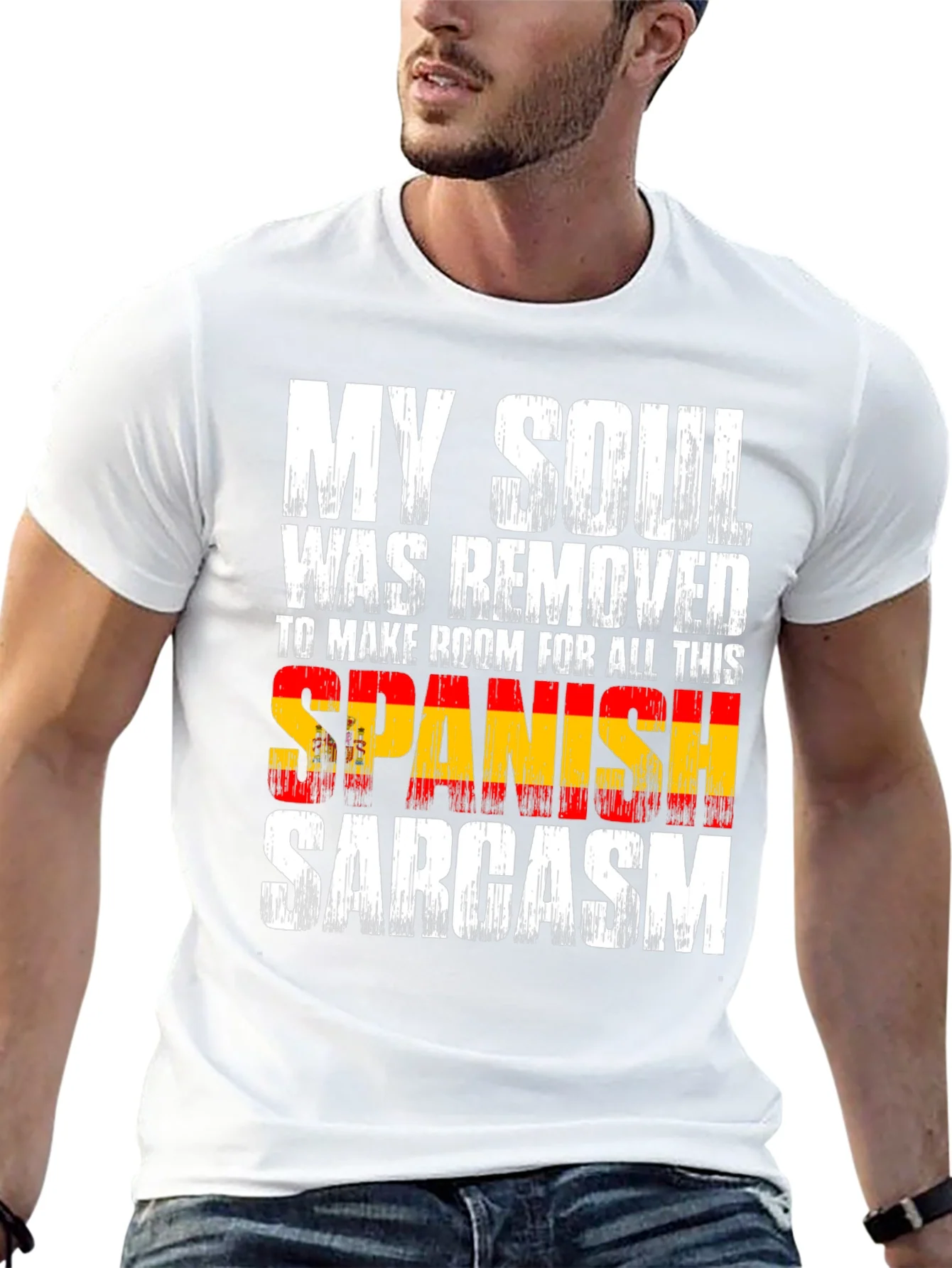 Spanish Sarcasm Novelty Graphic Tee
