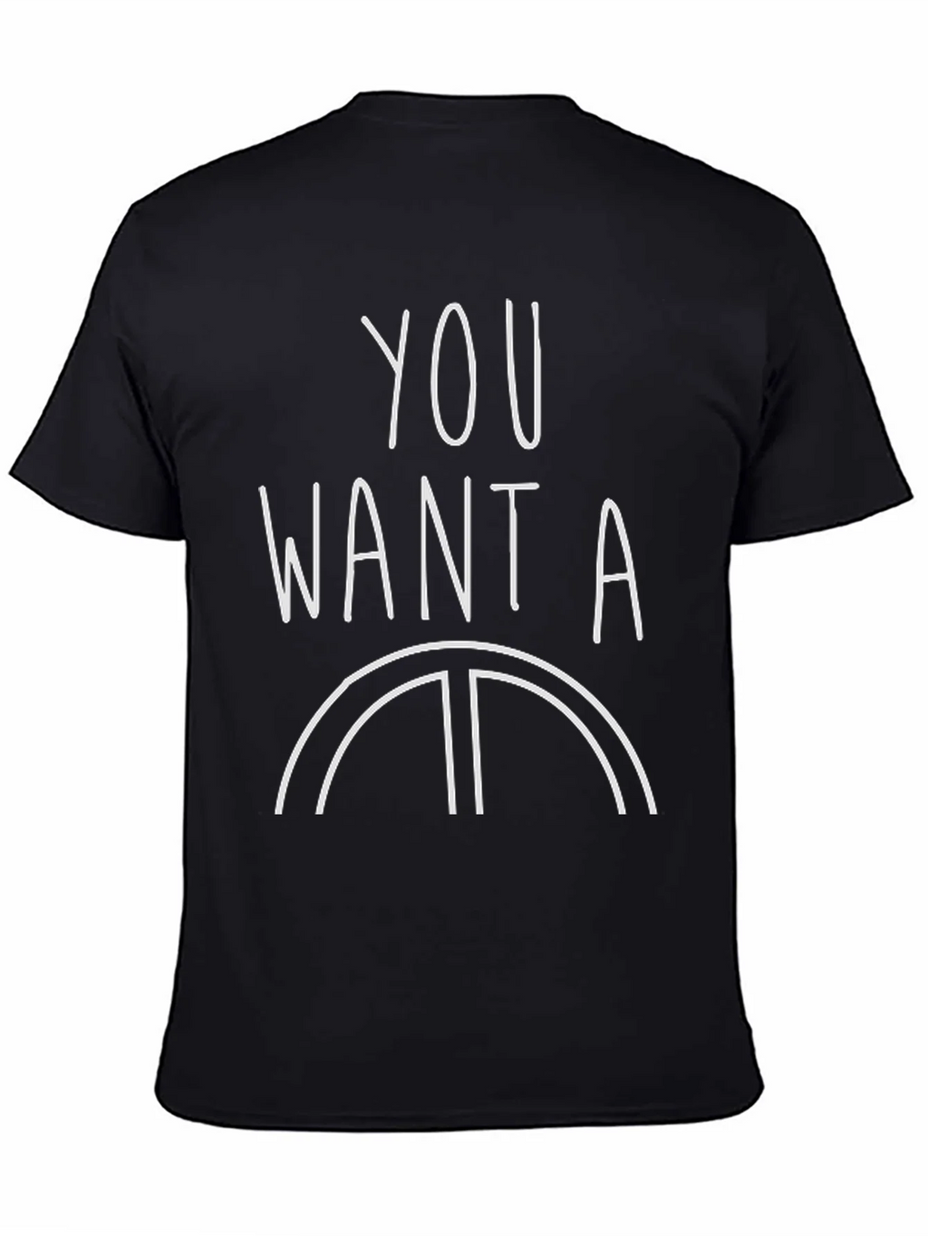 Mens You Want A Pizza Me Graphic T-Shirt
