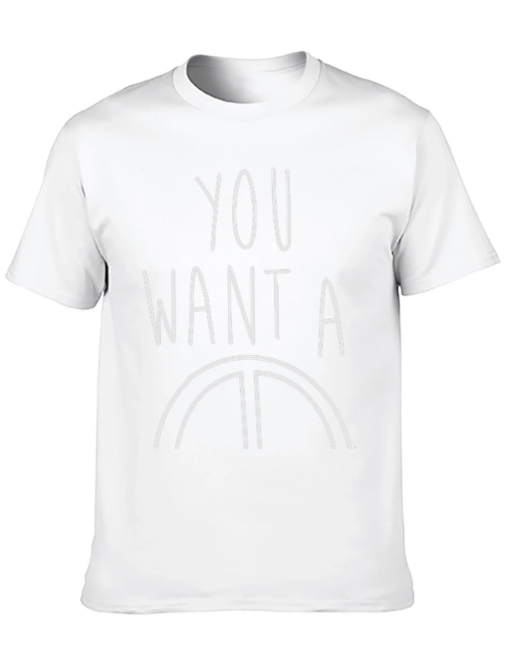 Mens You Want A Pizza Me Graphic T-Shirt