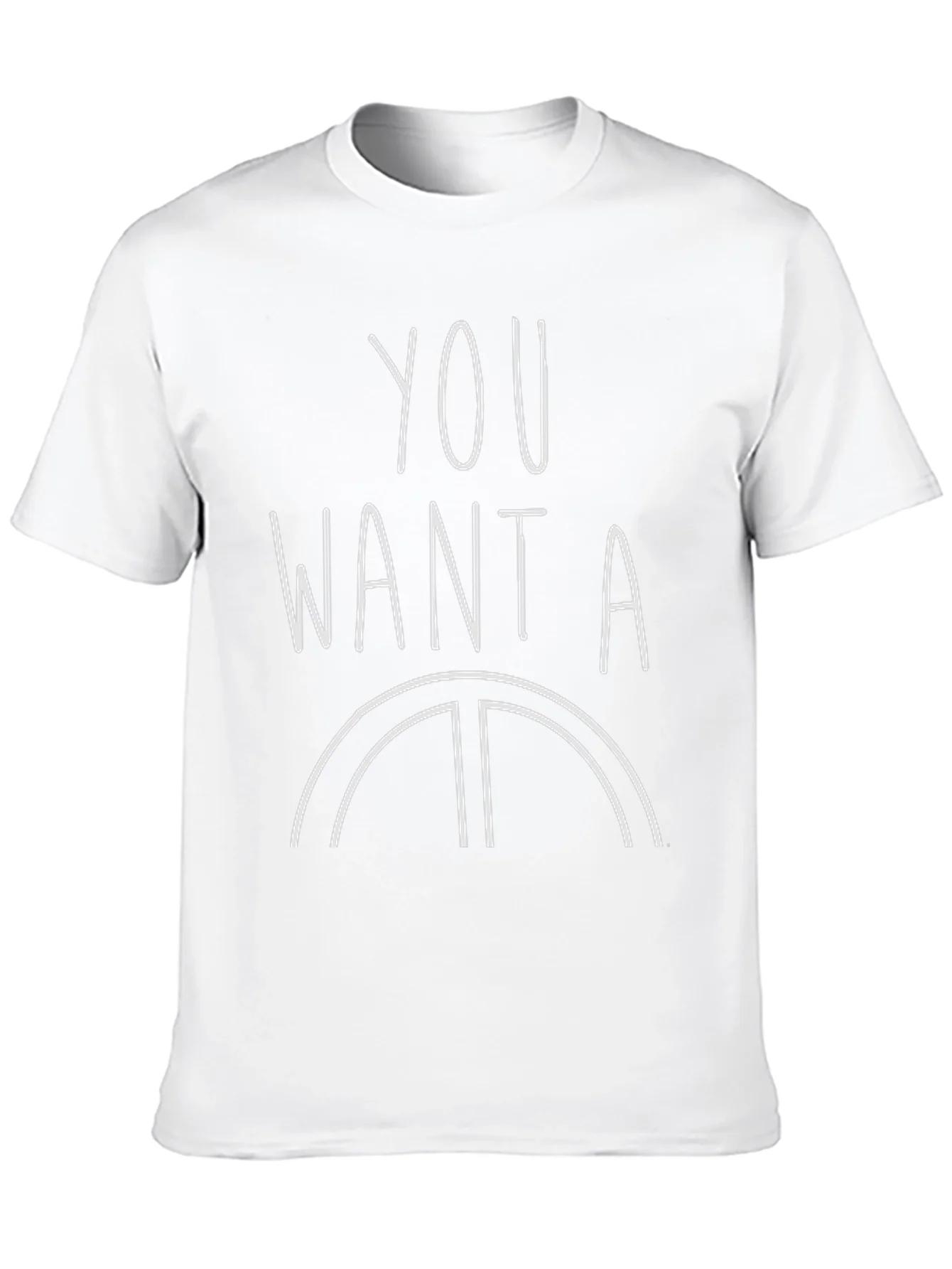 Mens You Want A Pizza Me Graphic T-Shirt