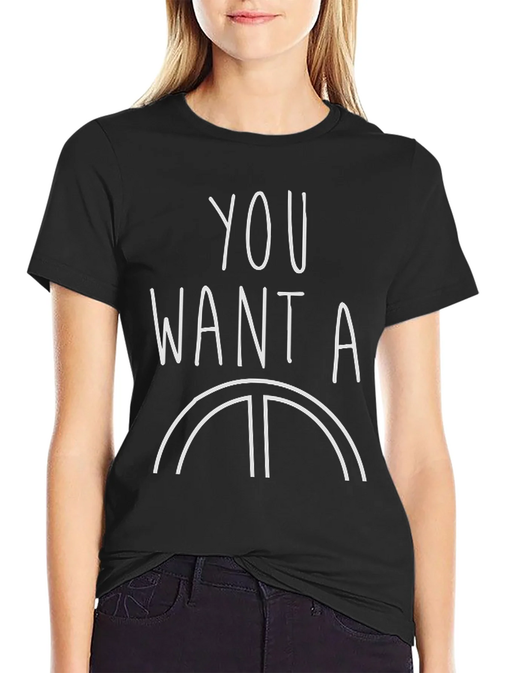 Mens You Want A Pizza Me Graphic T-Shirt