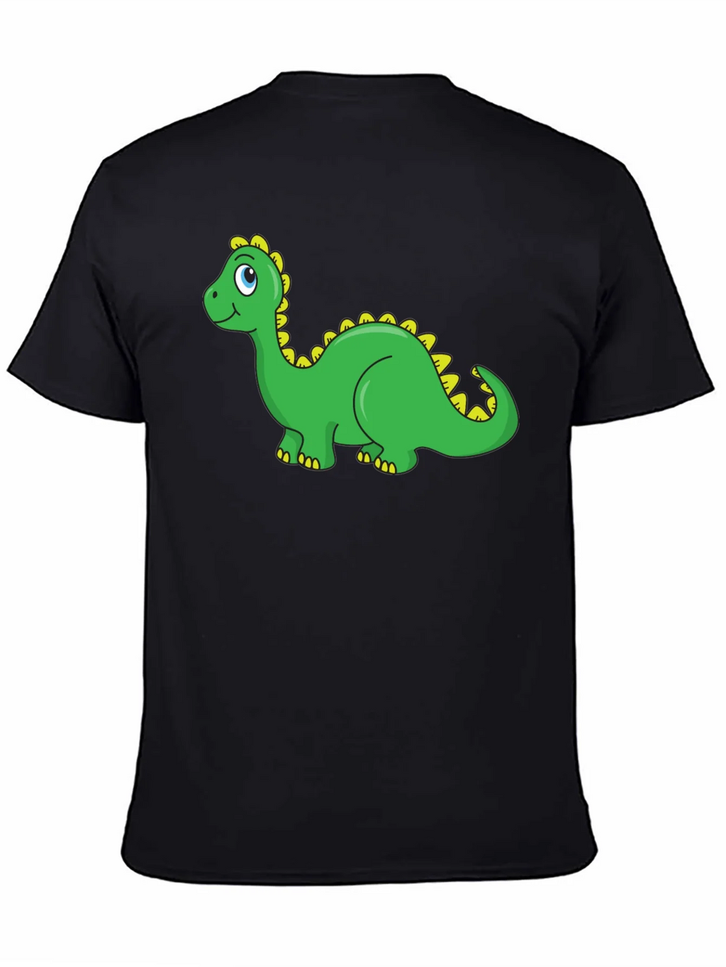 Dino Graphic Tee - Black Casual Shirt