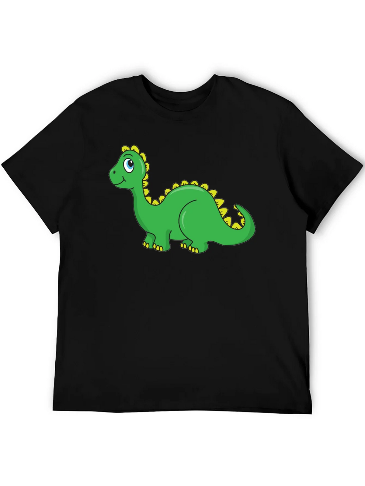 Dino Graphic Tee - Black Casual Shirt