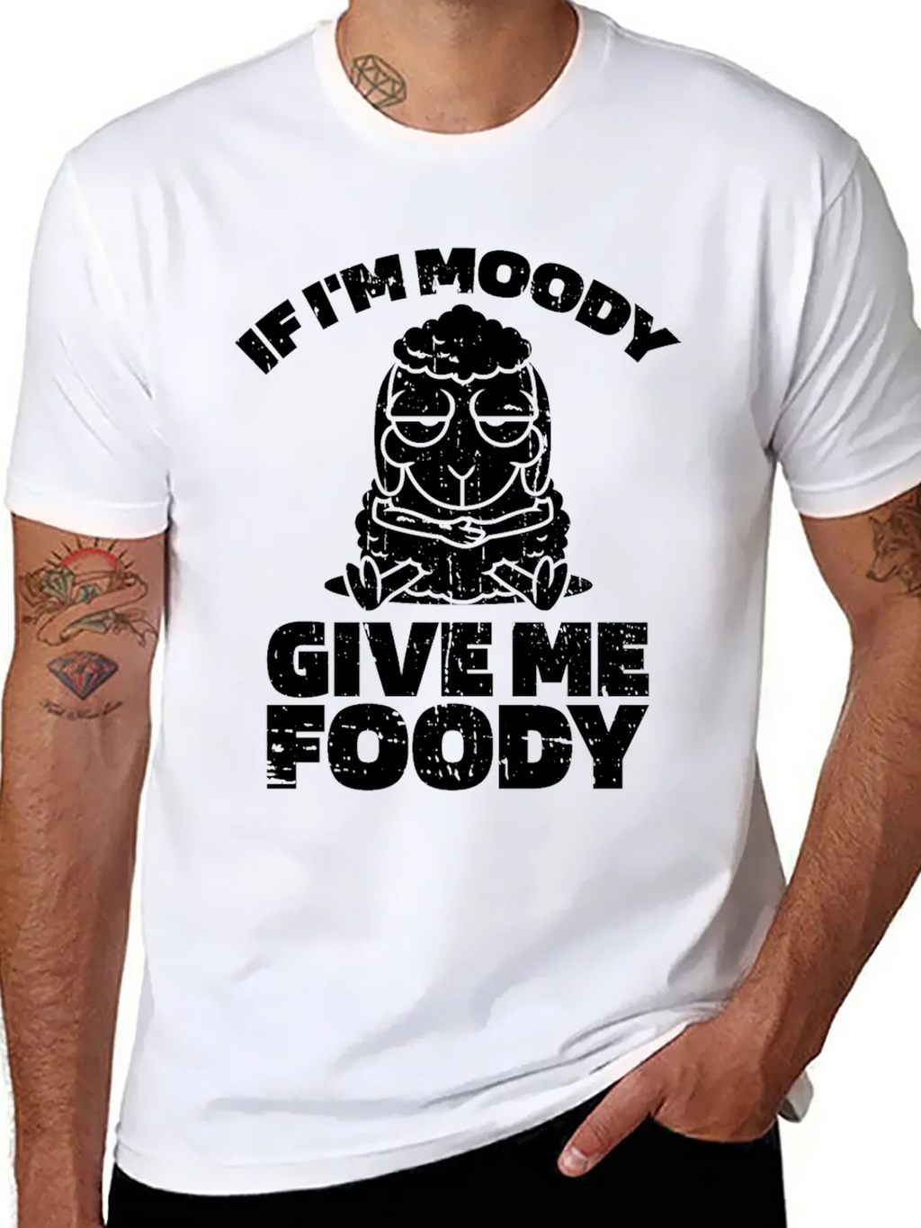 Moody Sheep Funny Graphic Tee