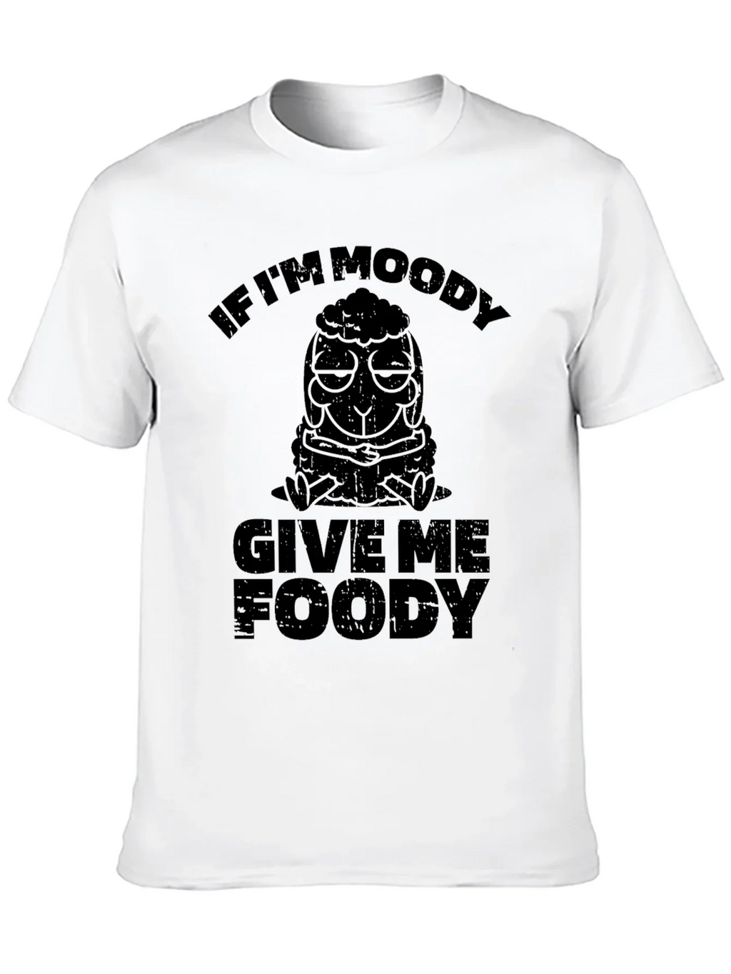 Moody Sheep Funny Graphic Tee