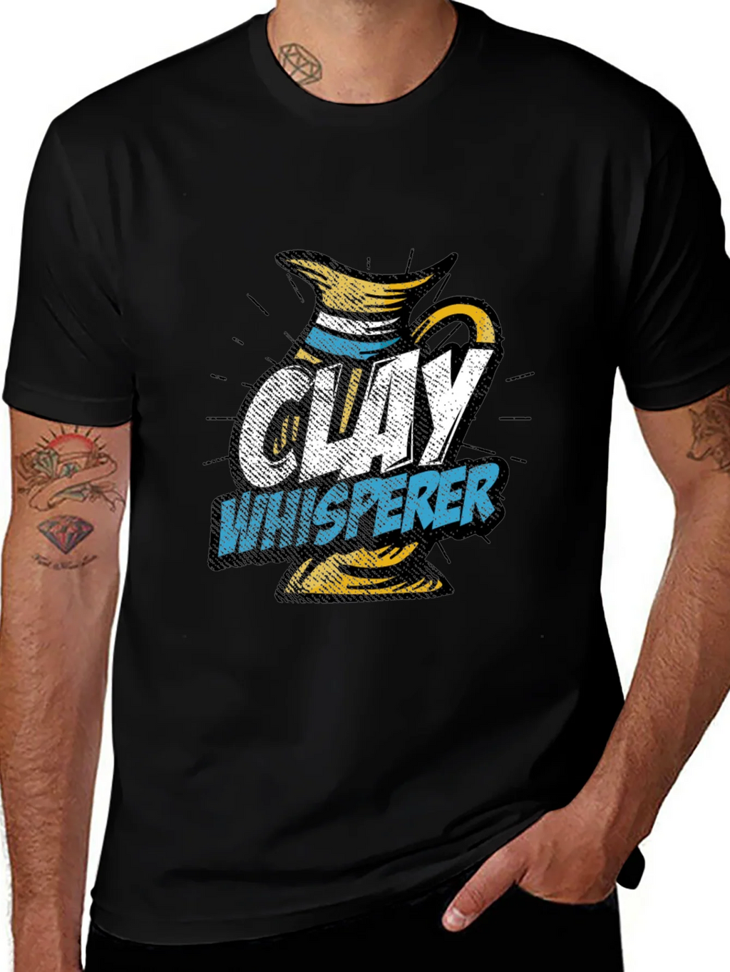 Clay Whisperer Graphic Tee - Pottery Lovers T-Shirt