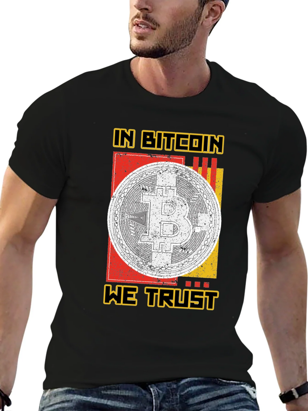 In Bitcoin We Trust Graphic Tee