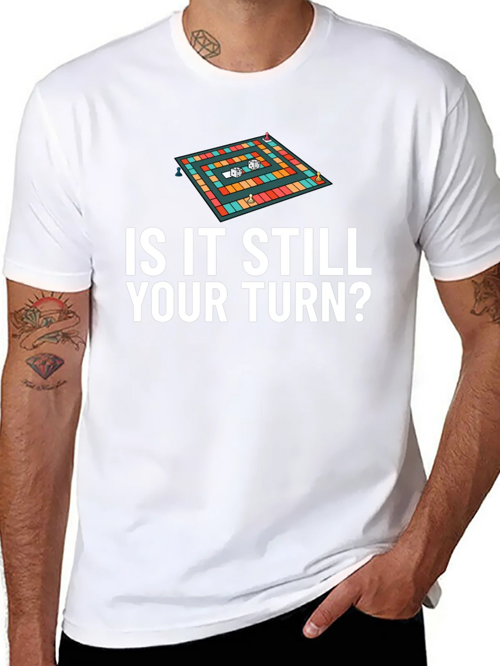 Is It Still Your Turn? Game Board Tee