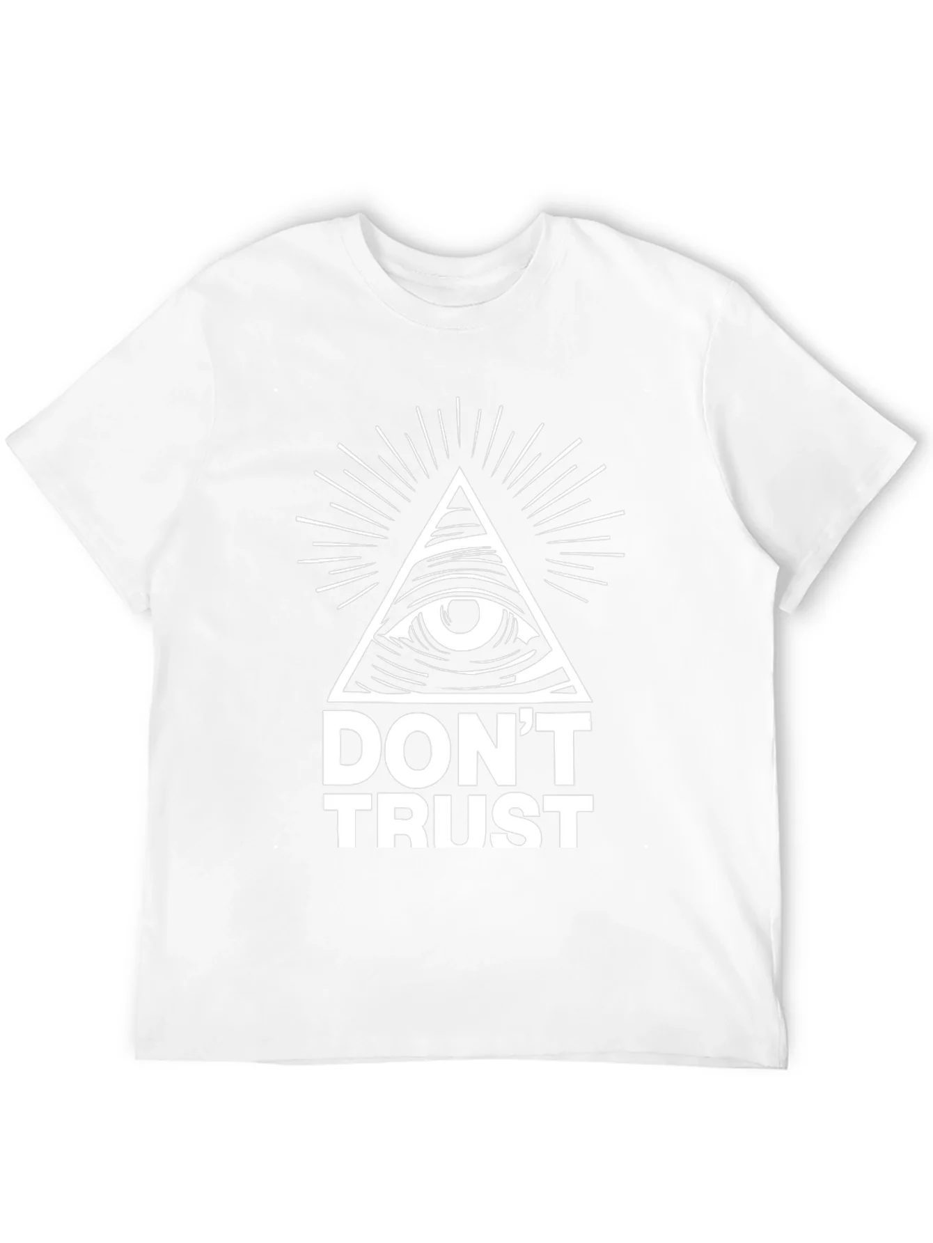 Dont Trust All Seeing Eye Graphic T-Shirt