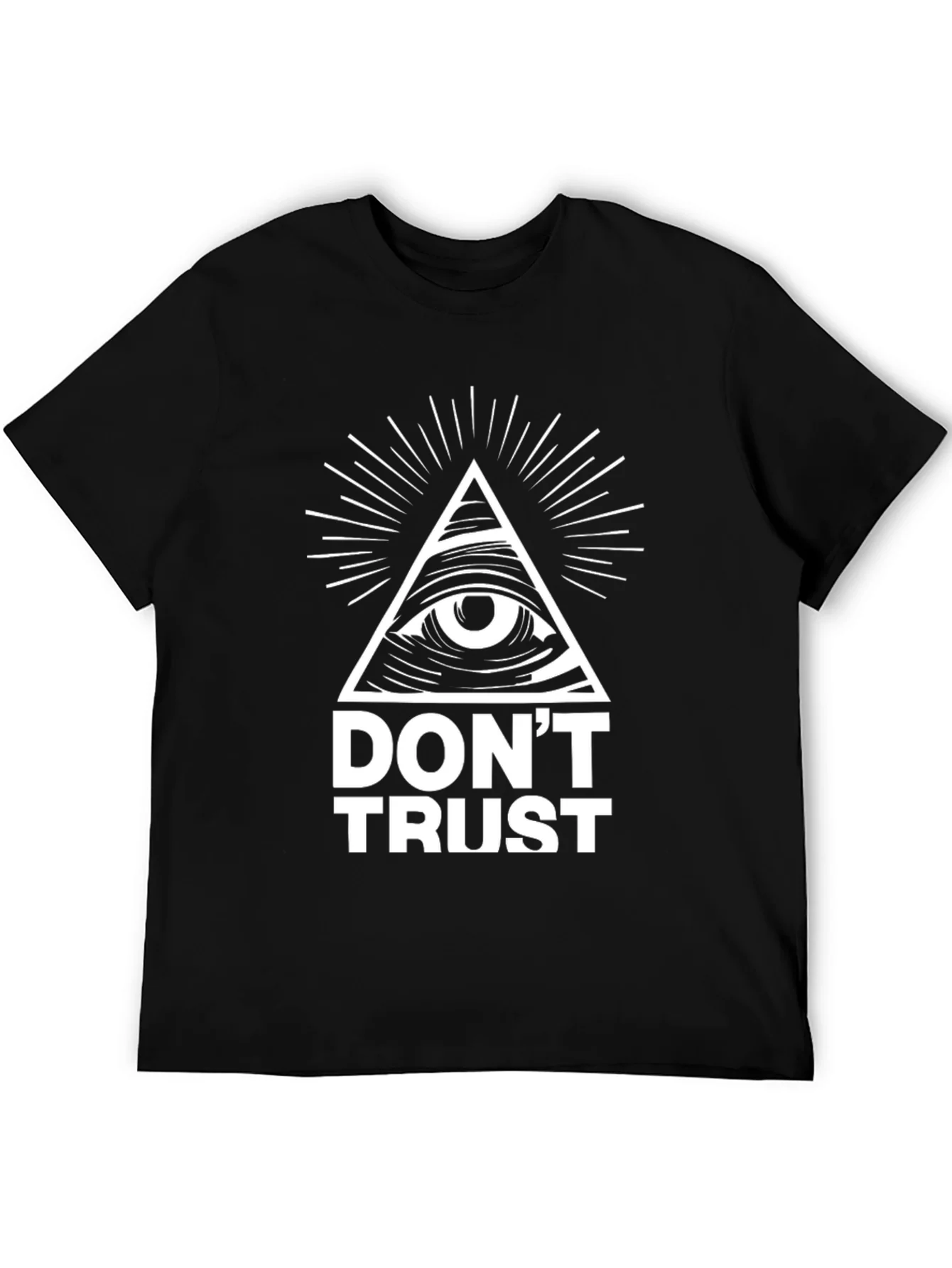 Dont Trust All Seeing Eye Graphic T-Shirt
