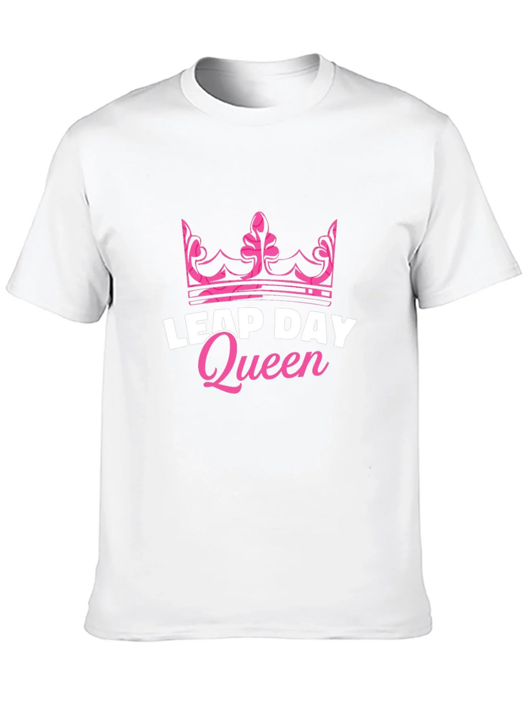 Leap Day Queen Black T-Shirt