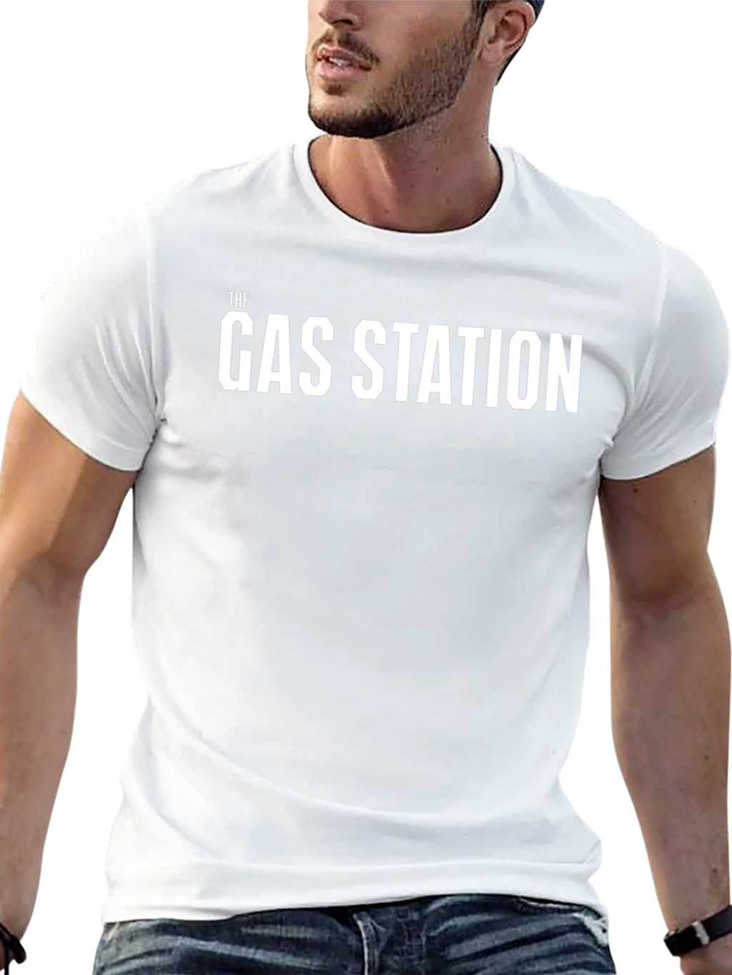 The Gas Station Graphic Tee - Black