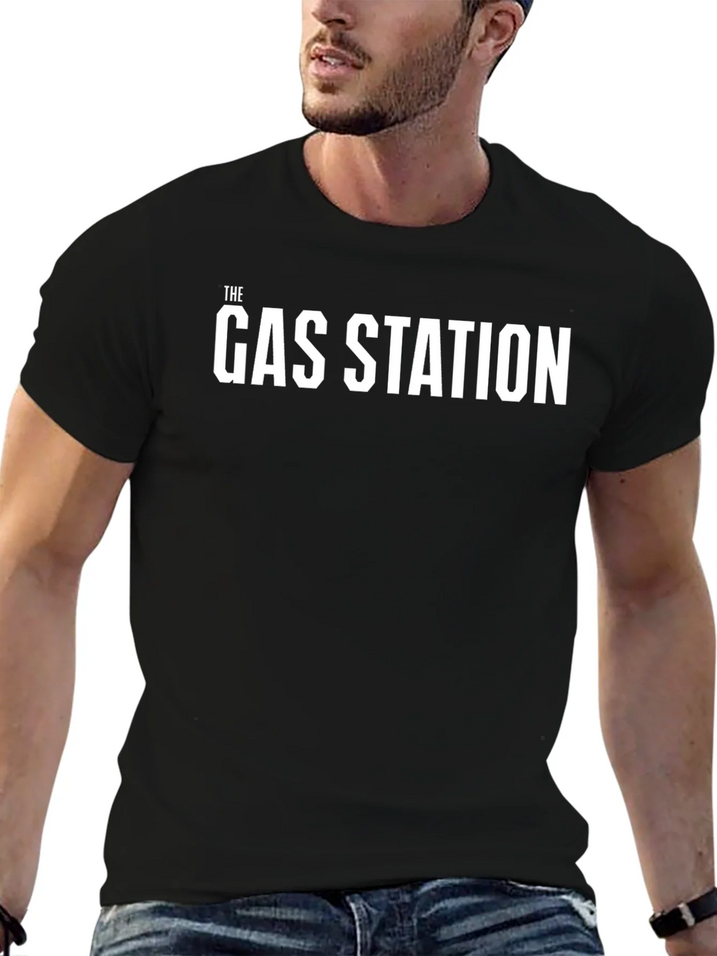 The Gas Station Graphic Tee - Black