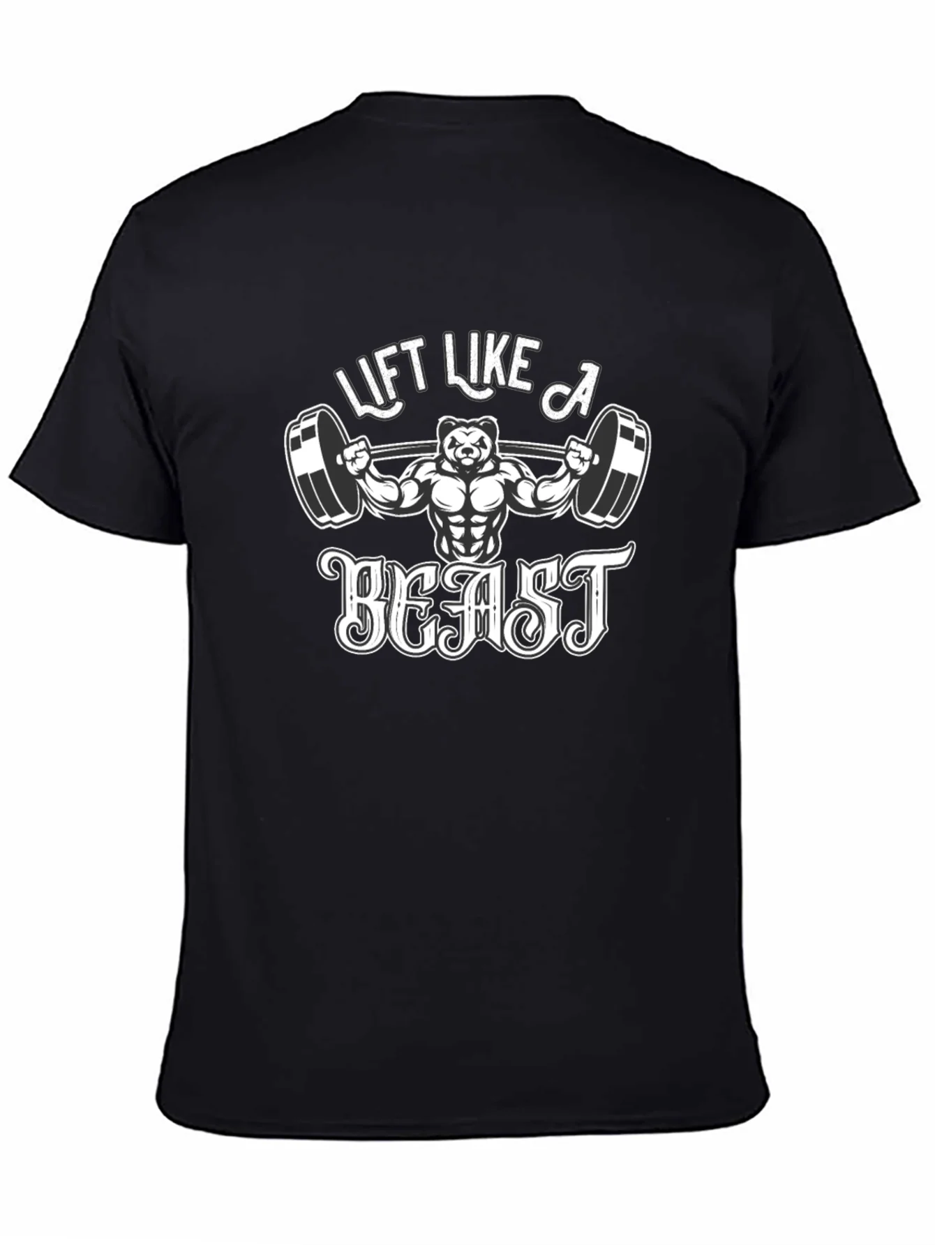 Lift Like A Beast Black T-Shirt