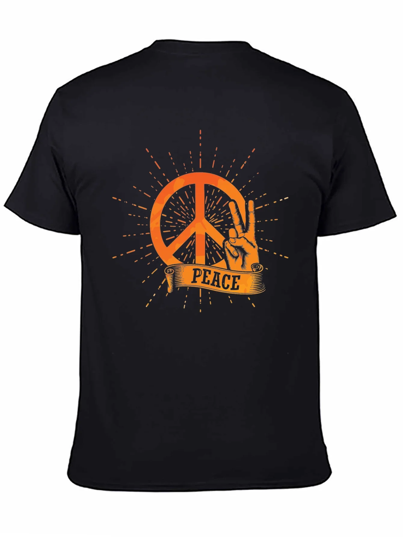 Peace Sign T-Shirt - Retro Style
